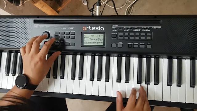 Artesia MA88 Digital Keyboard view sound of ..part 7 смотреть онлайн