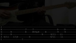 RHCP - Under the bridge (Guitar lesson with TAB)