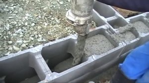 Строительство фундамента из фундаментных блоков