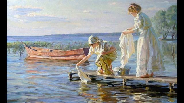 Знакомим детей с народными промыслами. "Гжель"