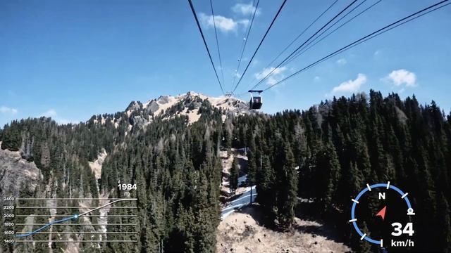 100-FUF Alba - Col dei Rossi | Alba di Canazei | Val Di Fassa | GoPro Timelapse 2K with GPS Data смотреть онлайн