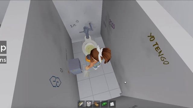 Roblox - Bathroom simulator - This is how you use the bathroom on Roblox смотреть онлайн