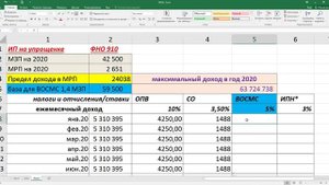 Про налоги ИП на упрощенной декларации ФНО 910.00
