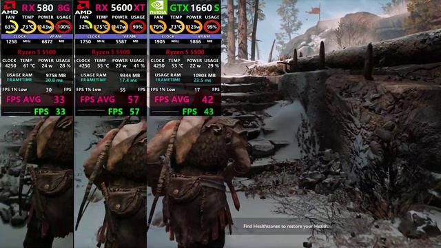 RX 580 vs RX 5600 XT vs GTX 1660 Super: Comparaison in 2023 смотреть онлайн