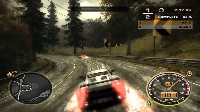 Let's Play Need For Speed: Most Wanted - 31. Vs. Blacklist #1 "Razor" смотреть онлайн