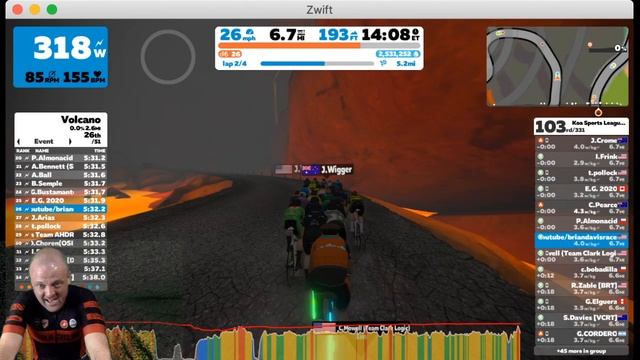First Zwift Race with Concept Bike (is there a difference?) LIVE смотреть онлайн