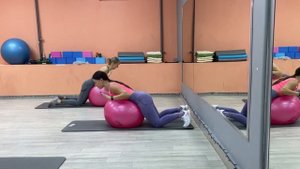 Тренировка на все тело с МЯЧОМ - ФИТБОЛ - one LAV