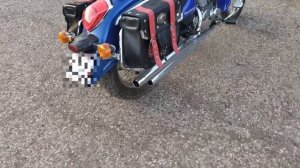 Китайский-мото Chopper (Lifan Lf-250) Звук работы двигателя (engine sound )
