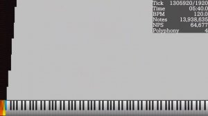 [Black MIDI] Challenge 5 (997) - 35.7 Million