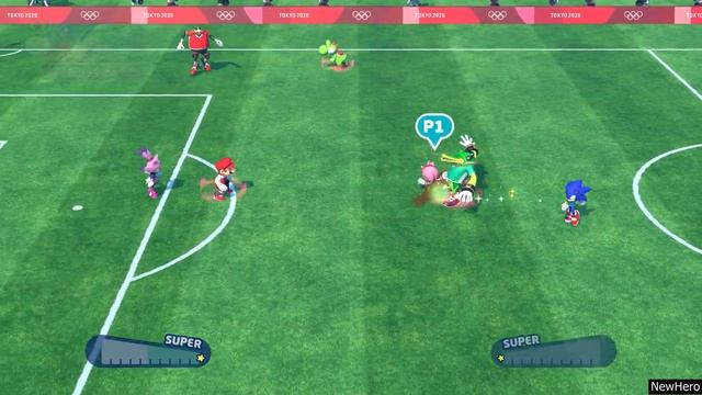 Mario & Sonic at the Tokyo 2020 Olympic Games - Team Sonic Vs. Team Mario смотреть онлайн