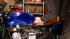 Как установить бак на мотоцикле YAMAHA YBR 125