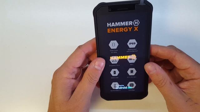 MyPhone Hammer Energy X Unboxing