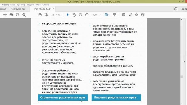 Право. 11. Основы семейного права