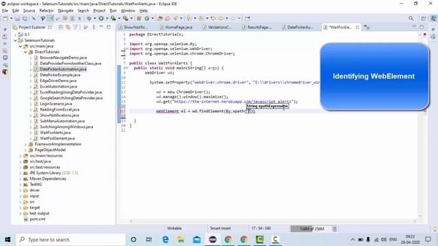 How to wait for alert presnted in Selenium |Explicit Wait Demo|Kbtutorials