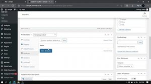 Adding a Variable Product with Attributes in WordPress WooCommerce | Weeweb