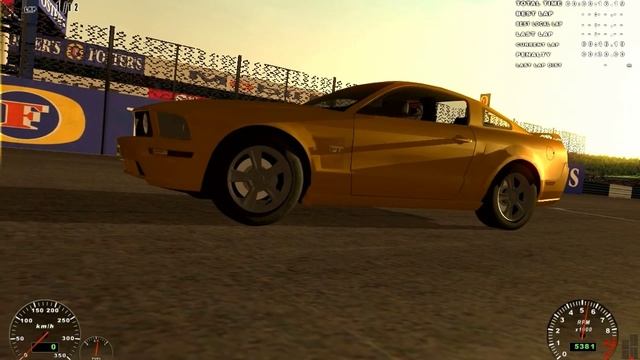 X-Motor Racing - Mustang, playing with the physics смотреть онлайн