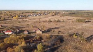 Обзорный пролёт над с. Жегалово. Мордовия.