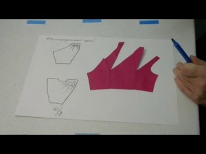 Моделирование 7. Асимметричный крой #shorts
