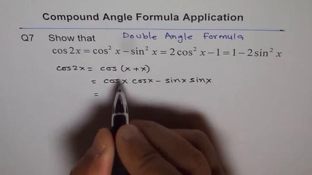 Cos 2x Compound Angle Formula Q8 смотреть онлайн
