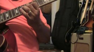 Epiphone Riviera breakup on a Bugera V5 amp