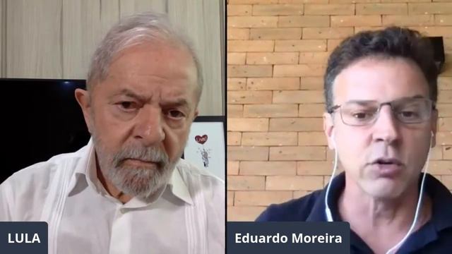 Lula e Eduardo Moreira discutem impacto social e econômico da crise do coronavírus смотреть онлайн
