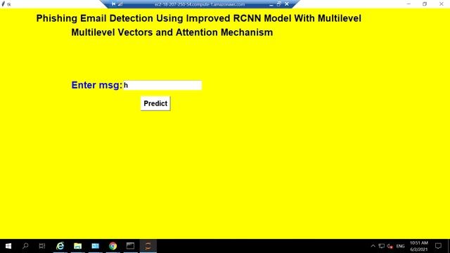 Phishing Email Detection Using Improved RCNN Model
