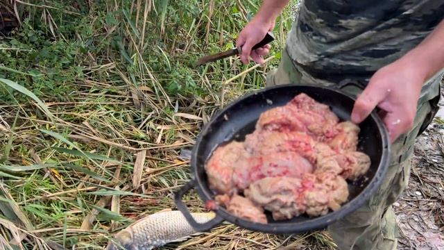 Трофейная рыбалка в Астрахани  Оснастки на сазана  Готовим рыбу  Часть вторая