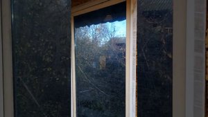 Беседка из старых пластиковых рам. Часть 2.