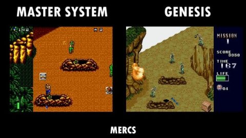 Sega Master System Vs Sega Mega Drive