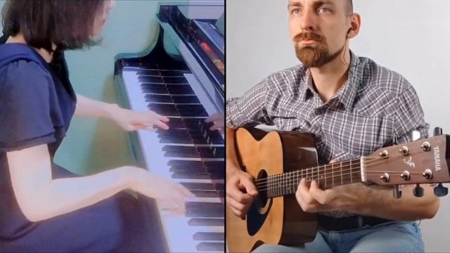 Иоганн Штраус Полька - пиццикато на гитаре и пианино смотреть онлайн