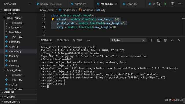 098-One-to-one Python Code-opendir.cloud. #one-to-one #python #programmer #pythondjango