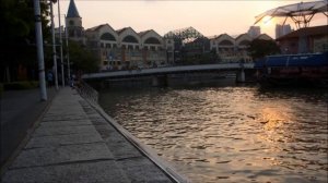 Timelapse Clarke Quay Singapore