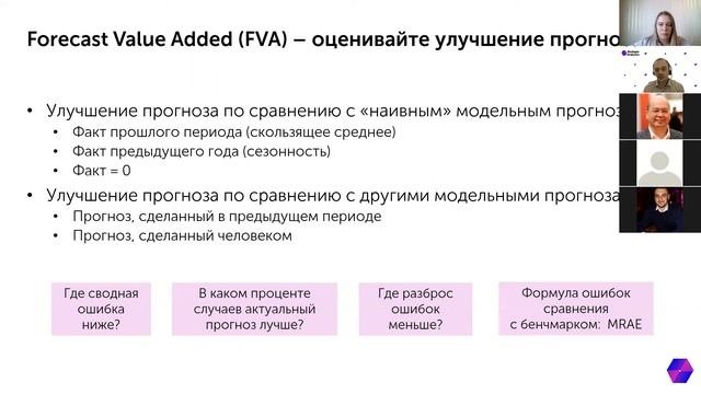 Анализ качества прогнозирования спроса