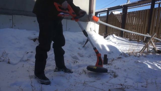 Аккумуляторный триммер Энкор AccuMaster АКМ1871 смотреть онлайн