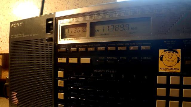 13 02 2016 Marconi Radio International in Italian to Europe 1036 on 11389,7 unknown tx site смотреть онлайн