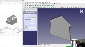 Exercise 19 FreeCAD Single Block Part Design Tutorial For Beginner