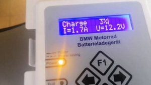 How to use BMW Motorrad battery charger to charge your  bmw R1200gs adventure