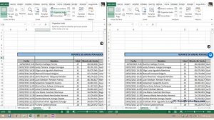 Comparar dos archivos de Excel con Vista Paralela. Tip # 7