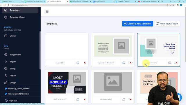How to Display Announcements to Social Media Automatically - Google Sheets, Switchboard Canvas смотреть онлайн