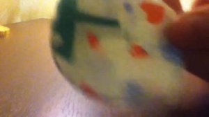 Как сделать из салфетки розу(моё 1 видео)