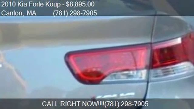 2010 Kia Forte Koup SX 2dr Coupe 5A for sale in Canton, MA 0 смотреть онлайн
