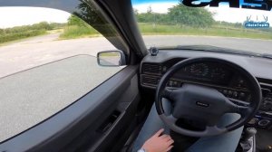 VOLVO 850 R 480HP REVIEW on AUTOBAHN [NO SPEED LIMIT] by AutoTopNL
