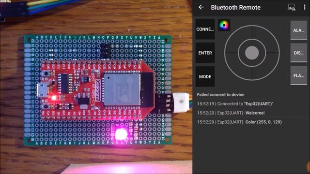 ESP32 BLE Server. Part I "RGB LED control using the Android app". #ESP32 #ArduinoIDE #BLE