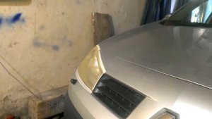 Полировка фар на Renault Megane II