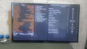 LG Smart TV Service menu