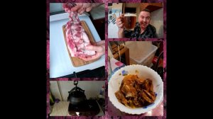 Свинные Ребрыши в Афганском Казане ( Пальчики Оближешь )