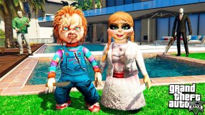 ЧАКИ НАШЁЛ АННАБЕЛЬ ДЕВУШКА КУКЛА В ГТА 5 МОДЫ! CHUCKY ОБЗОР МОДА В GTA 5! ИГРЫ ГТА ВИДЕО MODS