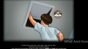 how to unlock new location secret Attic Room door In Summertime saga game | Summertime Saga | Games