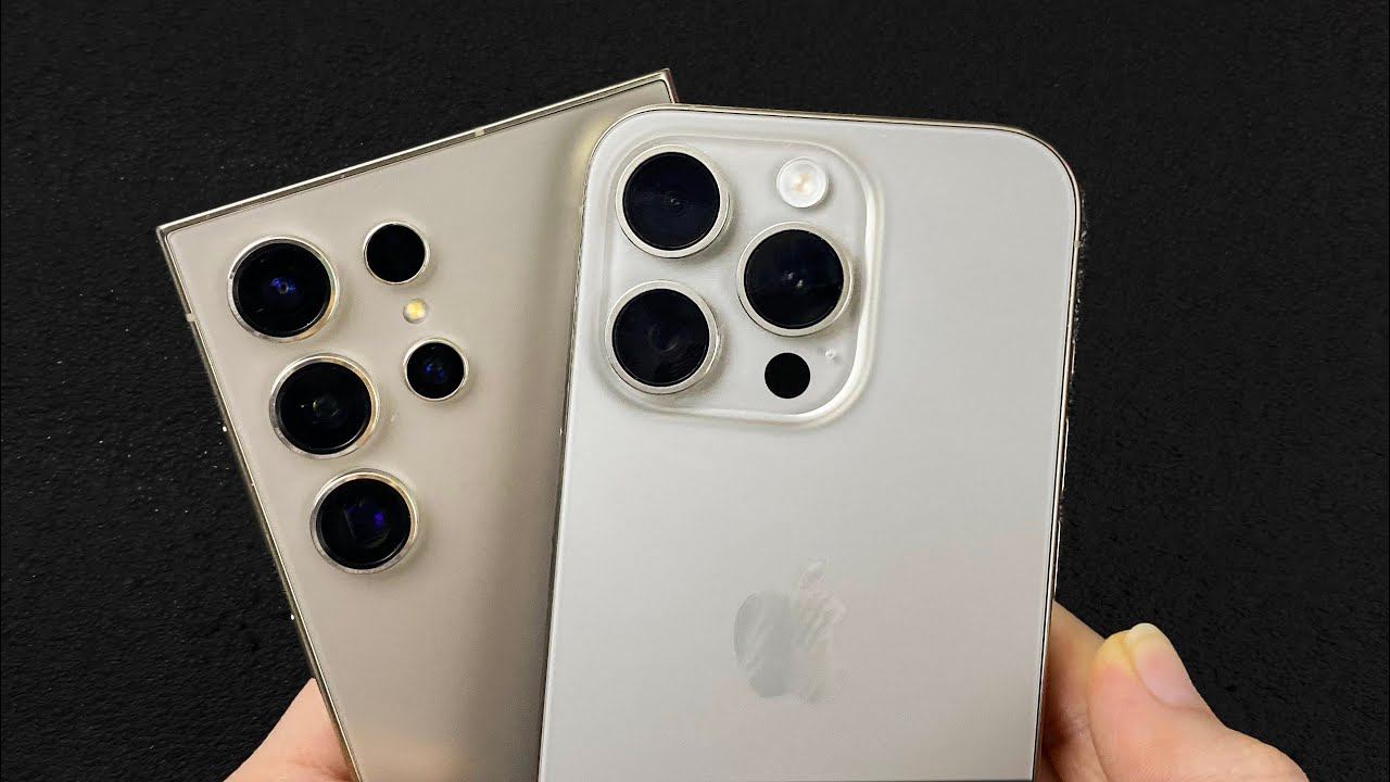 ЕСЛИ ДЕНЕГ НУ СЛИШКОМ МНОГО, то давайте выберем GALAXY S24 ULTRA или iPhone 15 PRO? Сравнение смотреть онлайн