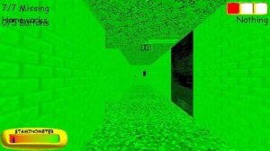 Baldi loves Green Beans 3: Chapter 1 (Baldi is Stuck Remastered! Joke Mod) | Baldi's Basics